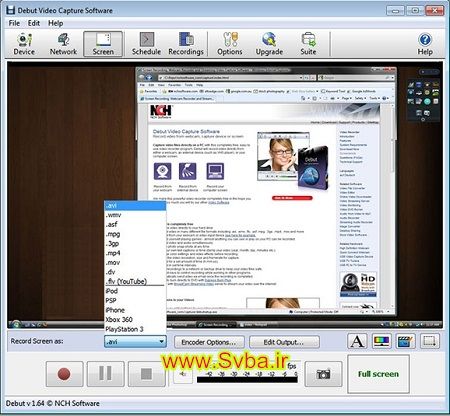 debut-video-capture software computer www.Svba.ir