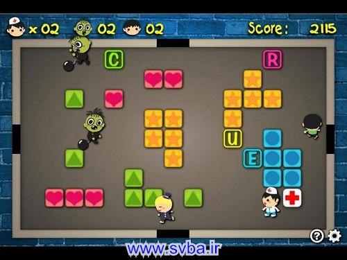 اس ویبا - www.svba.ir - دانلود بازی کم حجم کامپیوتر , اهنگ و نرم افزار Cure the zombies c 640x480