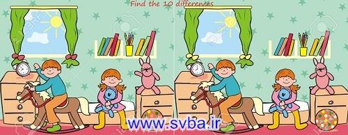 اس ویبا - www.svba.ir - دانلود بازی کم حجم کامپیوتر , اهنگ و نرم افزار Find 10 Differences 1