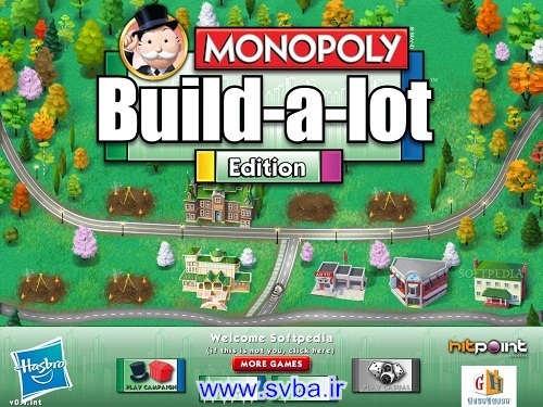 اس ویبا - www.svba.ir - دانلود بازی کم حجم کامپیوتر , اهنگ و نرم افزار MONOPOLY Build a lot Edition 1
