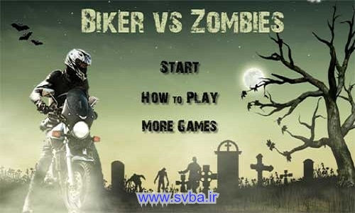 دانلود بازی موتور سواری کم حجم 2016 Biker vs Zombies برای کامپیوتر 1